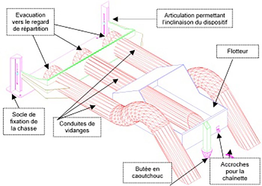 Image représentant un modèle de chasse de 1er étage ALISTEP